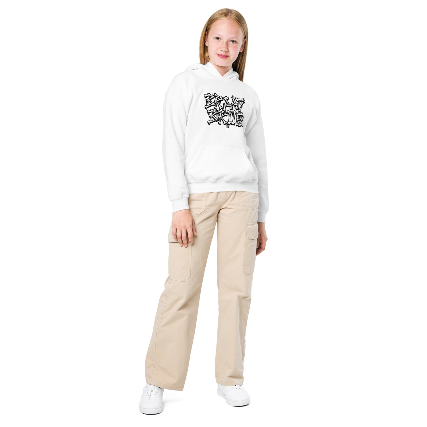Braap Bros. 'Bones' – Youth Hoodie