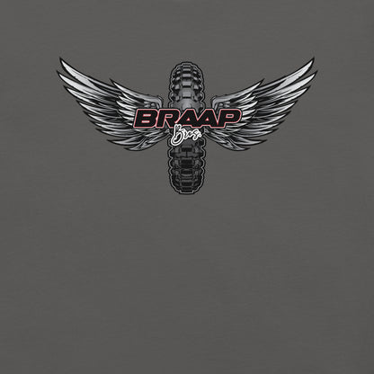 Braap Bros. Winged Tire – Unisex t-shirt