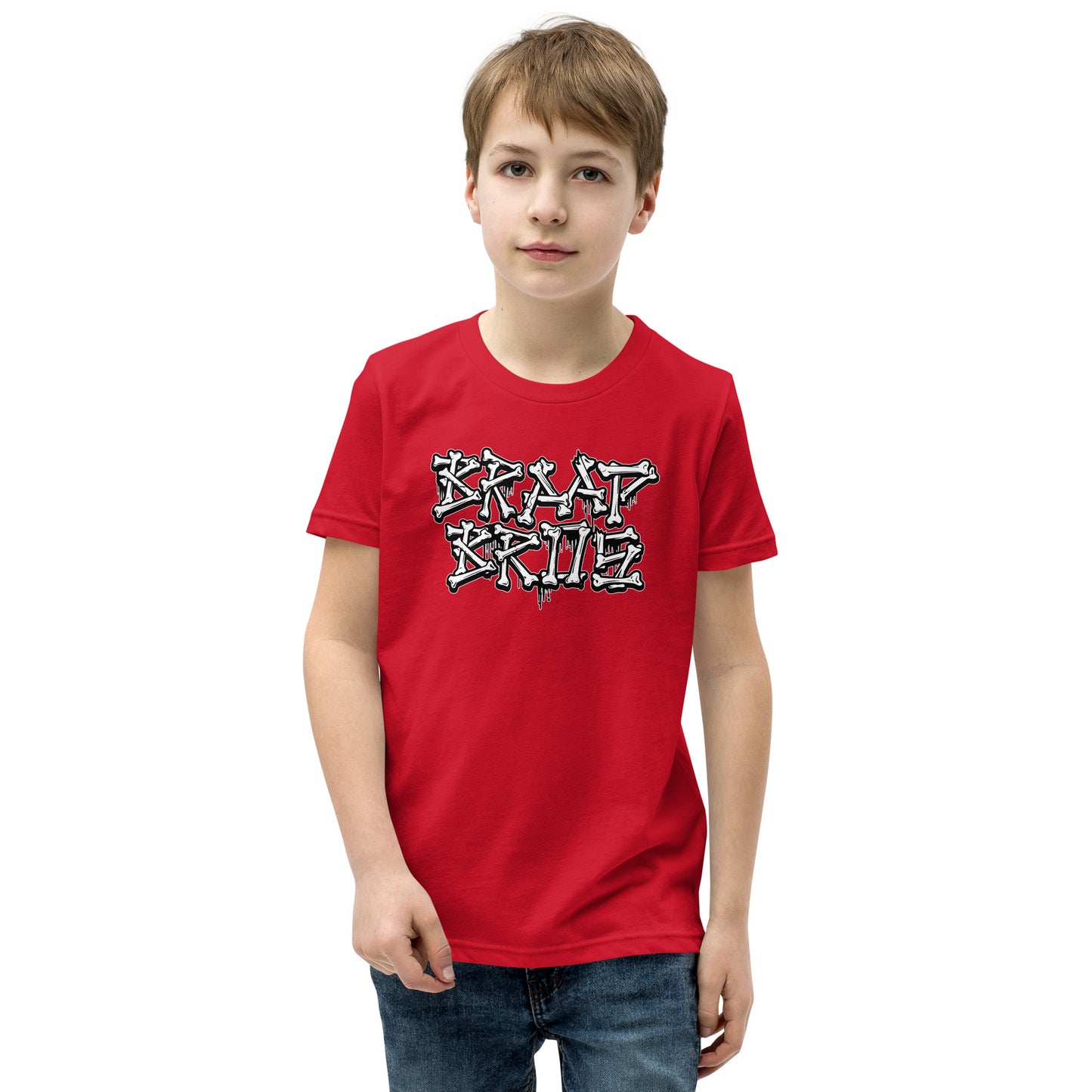 Braap Bros. 'Bones' – Youth Tee